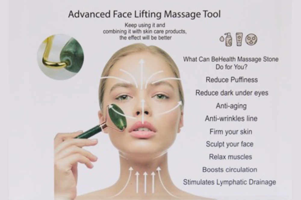 Face lifting massage tool
