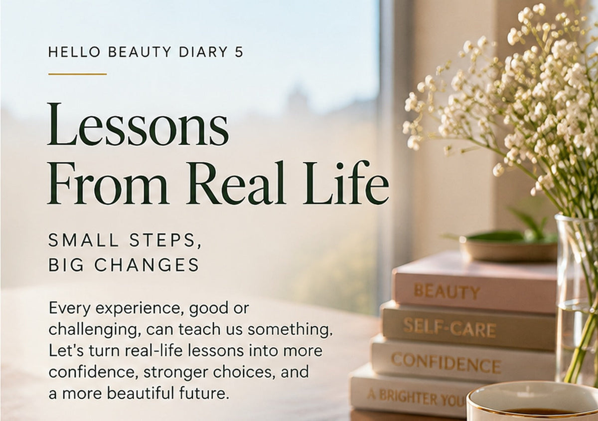 Lessons From Real Life – Hello Beauty Diary, flowers and a peaceful writing space