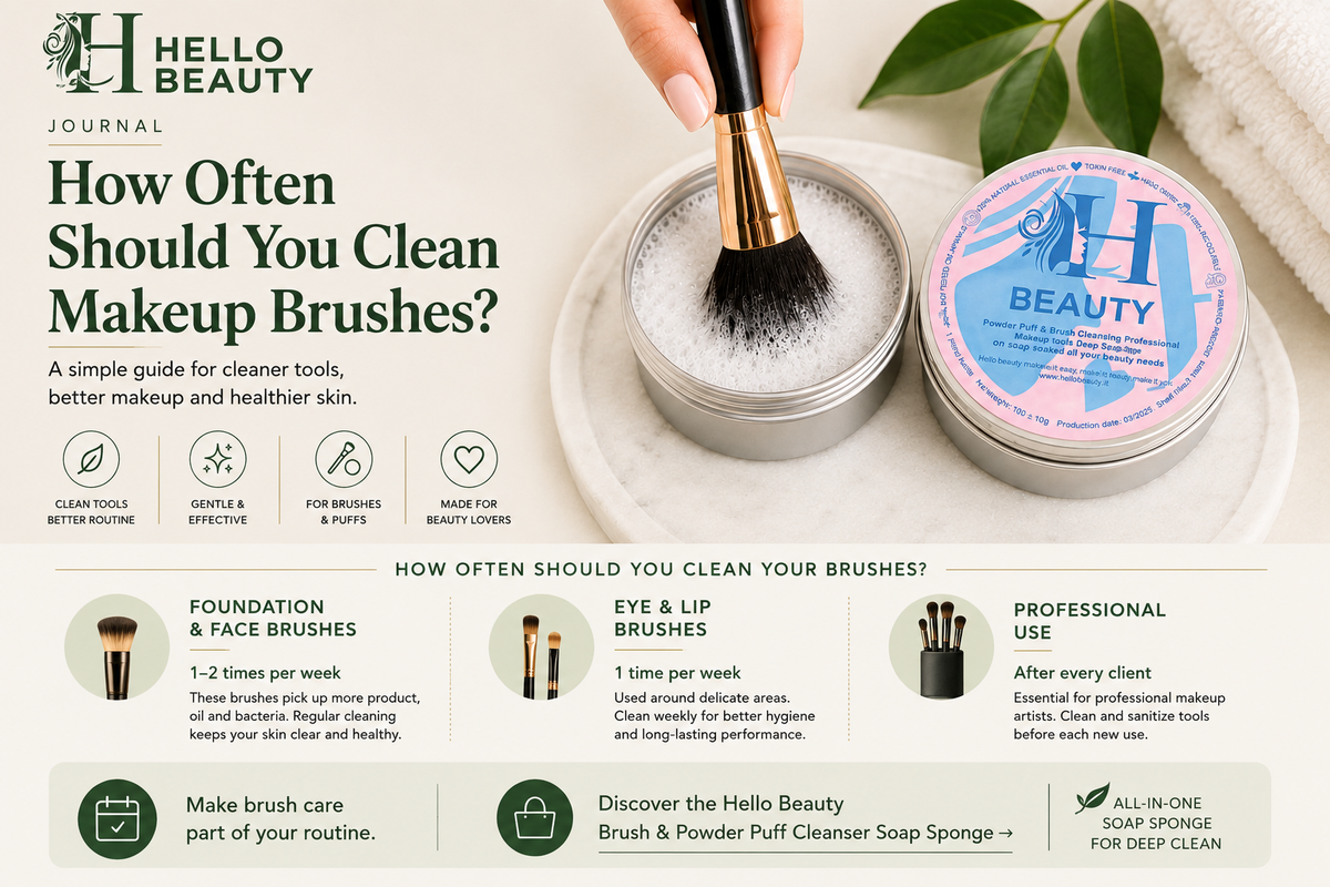 How Often Should You Clean Makeup Brushes?