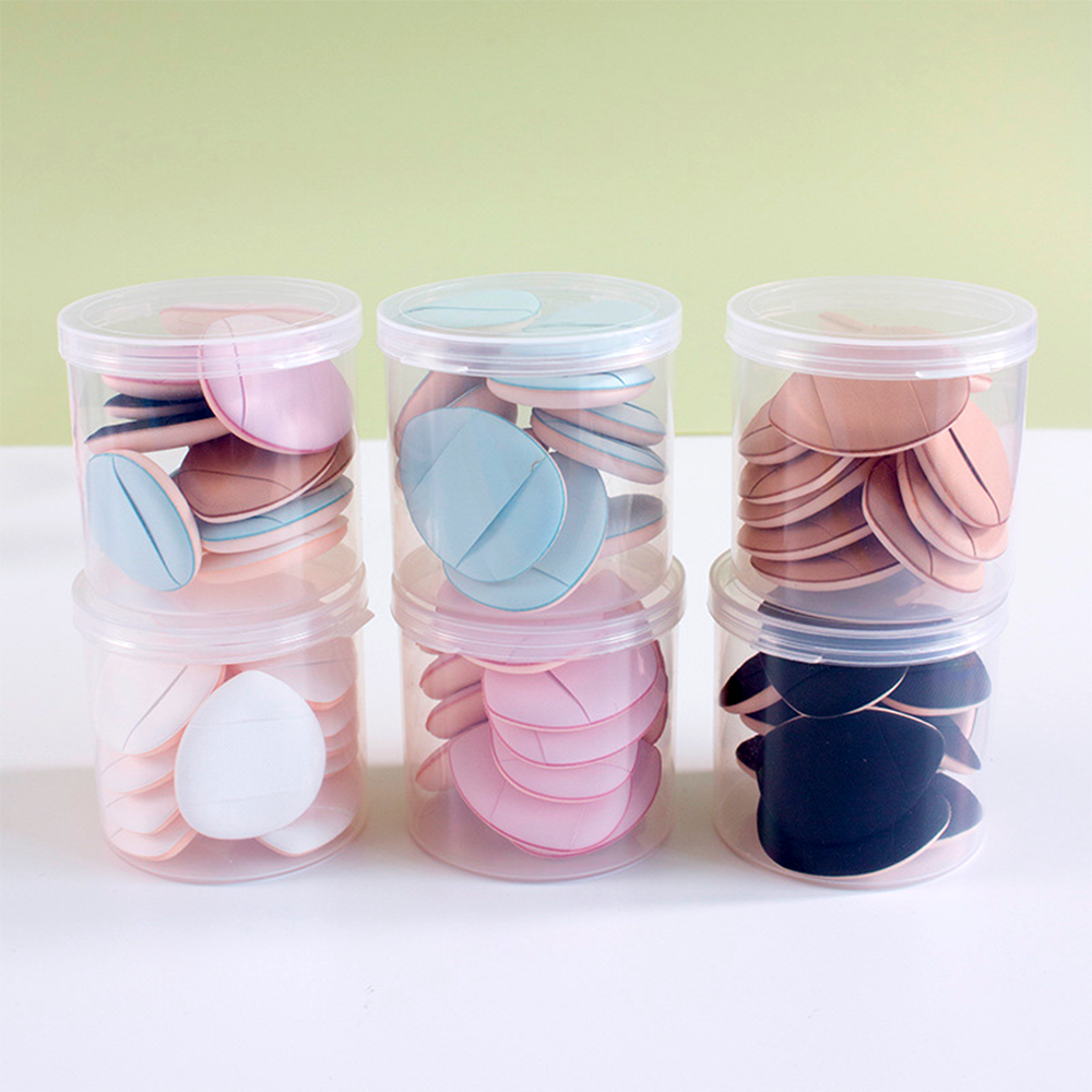 Mini finger powder puffs included in the professional makeup artist bundle