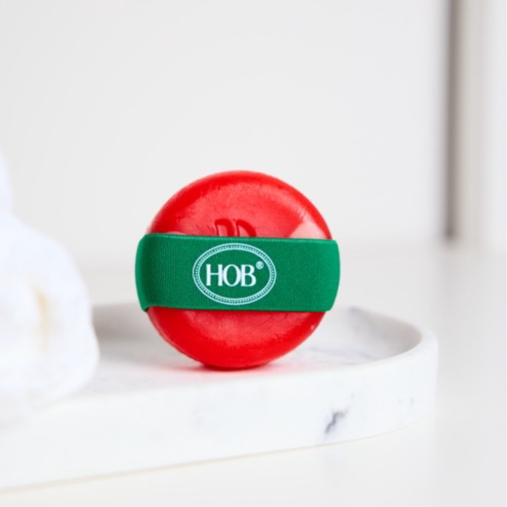 Spugna di sapone alla rosa e burro di karité